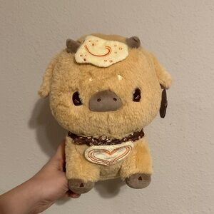 Quirkory cowpuccino coffee latte cow plush